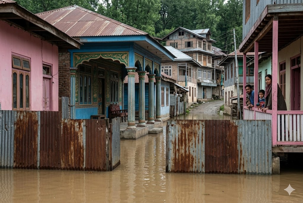 Sungai Mesat Meluap 31 Rumah