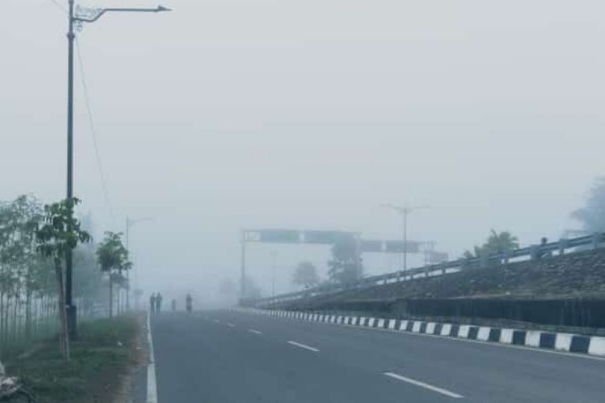 Cuaca Cerah Berkabut